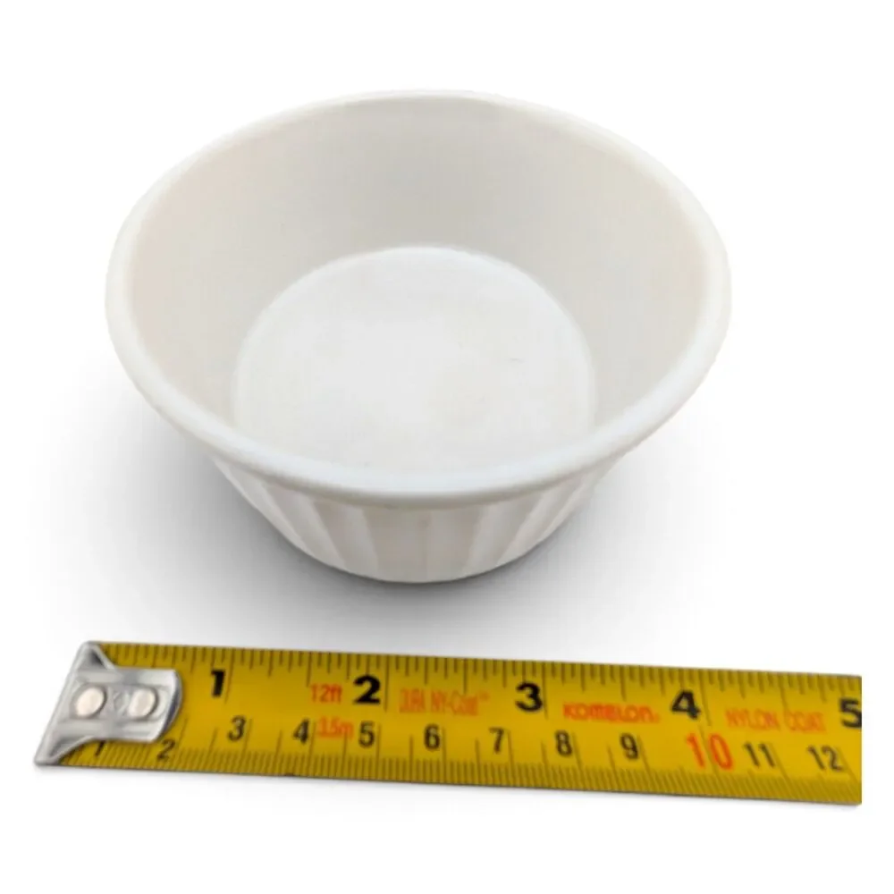 Corning Ware F-16-B 500 mL Ramekin Baking Dish + Unmarked White Ramekin Lot
